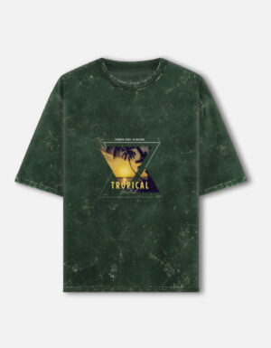 Men's Acid Washed Oversized Tee